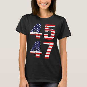 Camiseta Funny Qr presidente Trump código de baile Trump 45