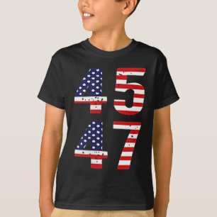 Camiseta Funny Qr presidente Trump código de baile Trump 45