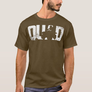Camiseta Funny Quad Retro Quad Riding Four Wheeler ATV para