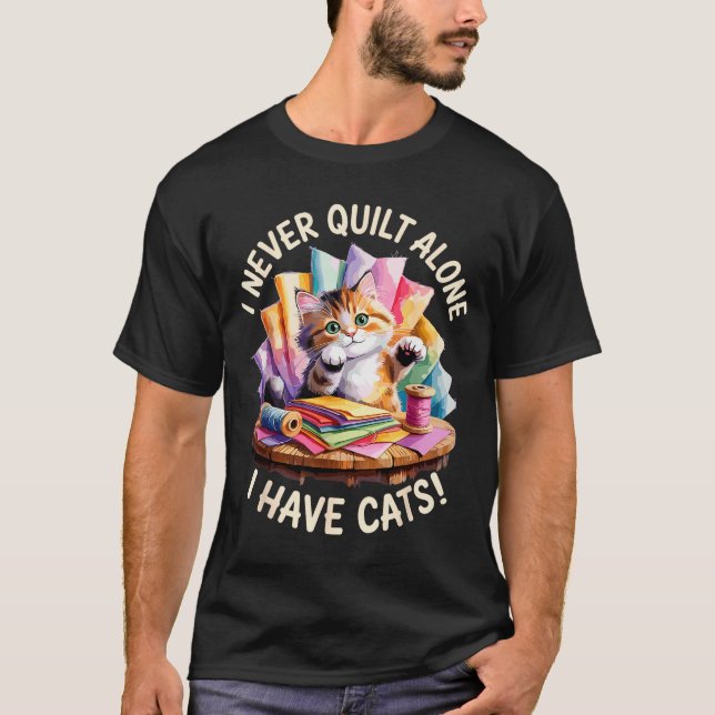 Camiseta Funny Quilting Art For Men Women Quilt Lover Sewin (Anverso)