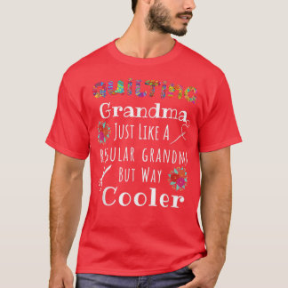 Camiseta Funny Quilting Grandma Way Cooler, Sewing T-Shirt