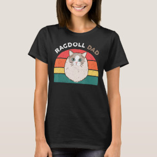 Camiseta Funny Ragdoll Cat shirt Ragdoll Cat Dad