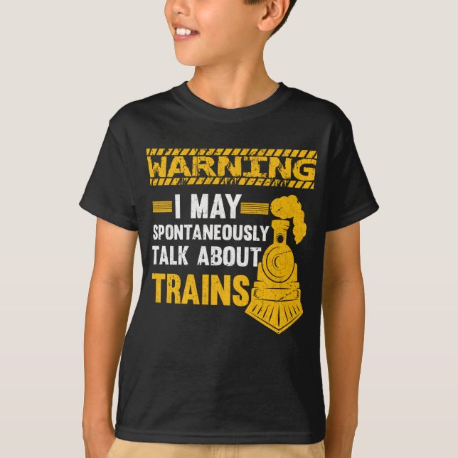Camiseta Funny Railfan Quote Trainspotter Train Lover Railw (Anverso)