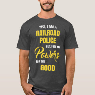 Camiseta Funny Railway Police