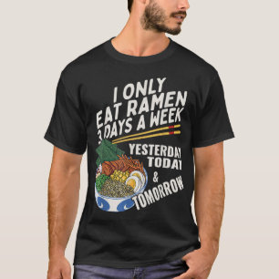 Camiseta Funny Ramen Lover Anime diciendo fideos japoneses