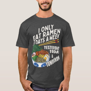 Camiseta Funny Ramen Lover Anime diciendo fideos japoneses