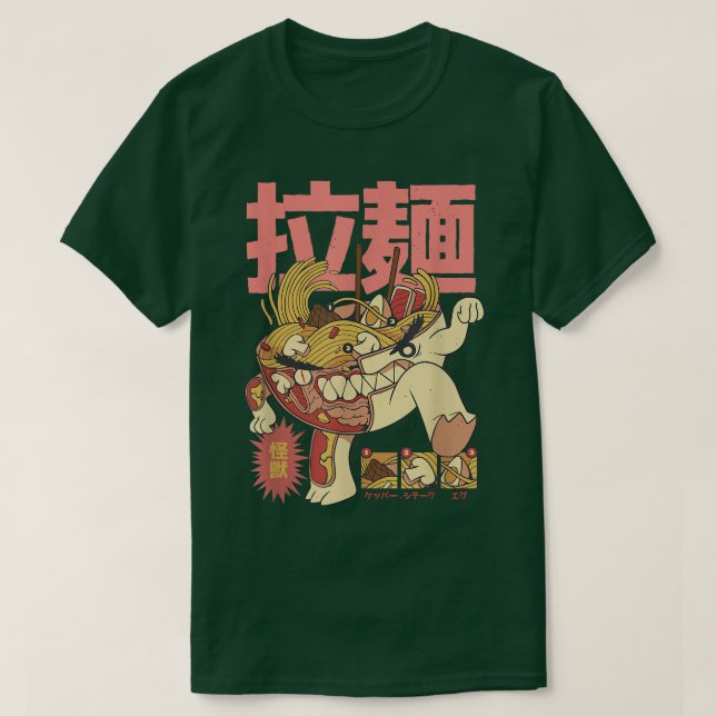 Camiseta Funny Ramen Manga (Diseño del anverso)