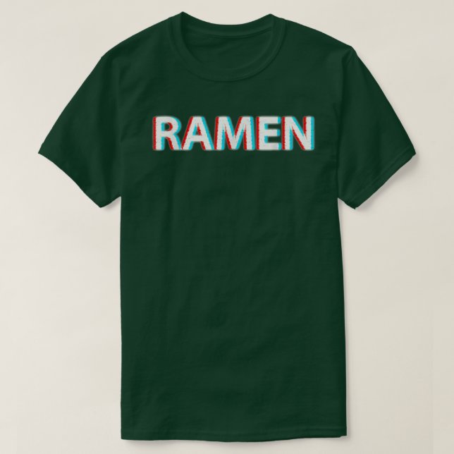 Camiseta Funny Ramen Rave 3D - Ramen (Diseño del anverso)