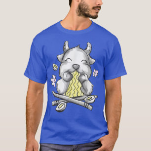 Camiseta Funny Ramen Tshirt Japanese Kawaii Ramen Goat Desi