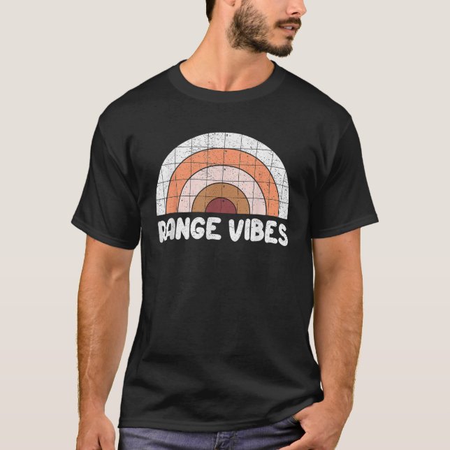 Camiseta Funny Range Vibes Tee Women s Unisex Adults Classi (Anverso)