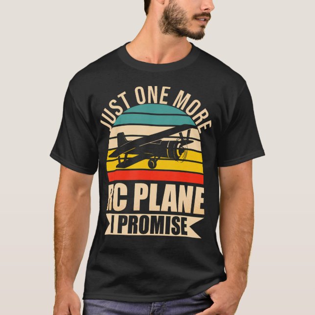 Camiseta Funny Rc Plane Lover Solo Un Avión Rc Más En Prom (Anverso)