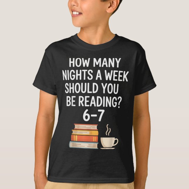 Camiseta Funny Reading 6 7 Six Seven Meme Englieacher Book  (Anverso)