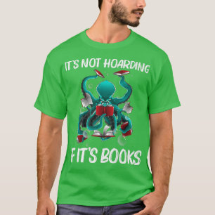 Camiseta Funny Reading For Men Women Octopus Books Geek Rea