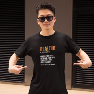 Camiseta Funny Real Estate Broker Realtor