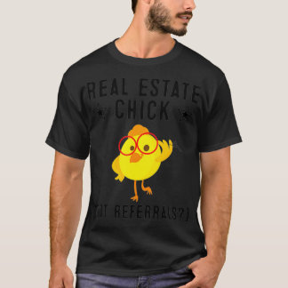 Camiseta Funny Real Estate Chick Gift Realtor Agent Women