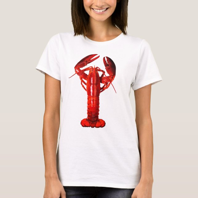 Camiseta Funny realistic lobster (Anverso)