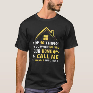 Camiseta Funny Realtor Real Estate Agent Broker