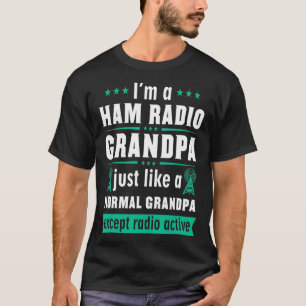 Camiseta Funny receptor de tabiques de operador de radio Me