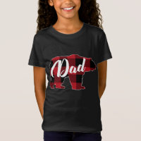 Funny Red Plaid Buffalo Bear Appartal, Dad Pajama