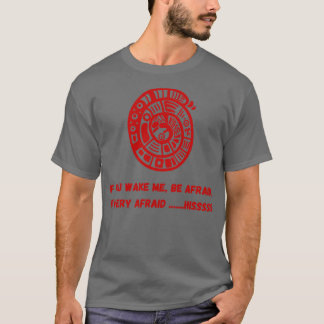 Camiseta Funny Red Rattle Snake Design