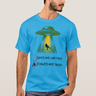 CAMISETA FUNNY RELATION T-SHIRT UFO ALIEN