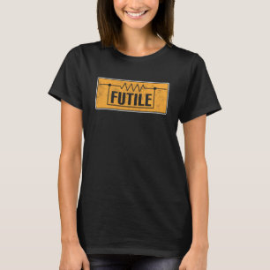 Camiseta Funny Resistance Futile Electrician