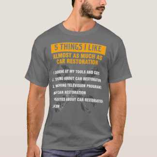 Camiseta Funny Restaurador de coches de desconexión de rest