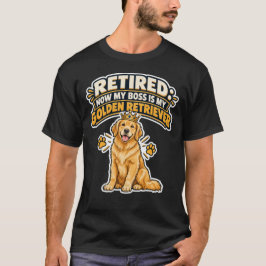 Camiseta Funny Retired Grandpa Golden Retriever