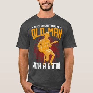 Camiseta Funny Retired Guitarist Gift Music Retirement Guit