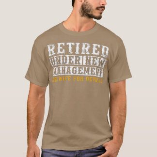 Camiseta Funny Retirement Design Hombres Papá Retirando Fie
