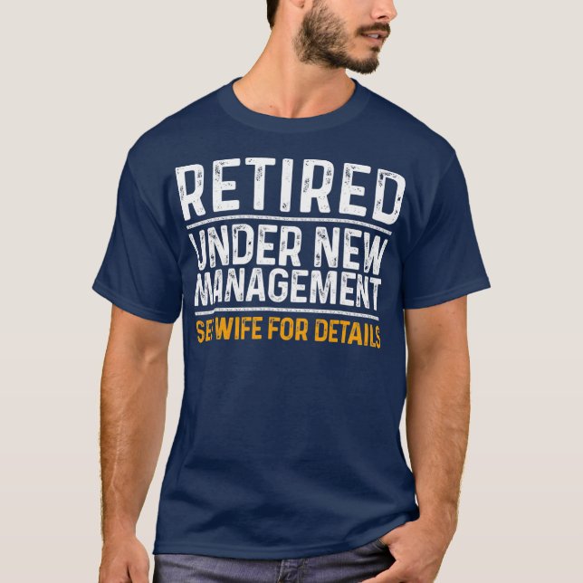Camiseta Funny Retirement Design Hombres Papá Retirando Fie (Anverso)