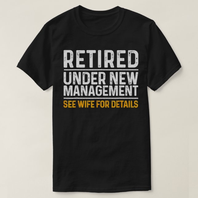Camiseta Funny Retirement Design Hombres Papá Retirando Fie (Diseño del anverso)