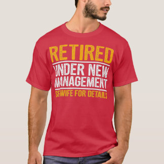Camiseta Funny Retirement Design Hombres Papá Retirando Fie