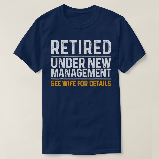 Camiseta Funny Retirement Design Hombres Papá Retirando Fie (Diseño del anverso)