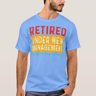 Camiseta Funny Retirement Design Hombres Papá Retirando Fie
