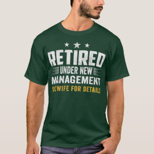 Camiseta Funny Retirement Design Hombres Papá Retirando Fie