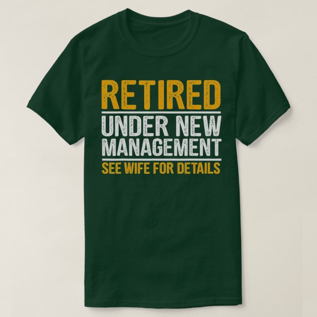 Camiseta Funny Retirement Design Hombres Papá Retirando Fie (Diseño del anverso)