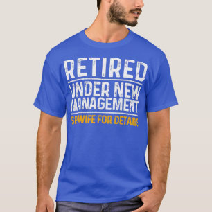 Camiseta Funny Retirement Design Hombres Papá Retirando Fie