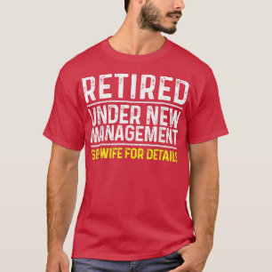 Camiseta Funny Retirement Design Men Male Dad Retiring Part