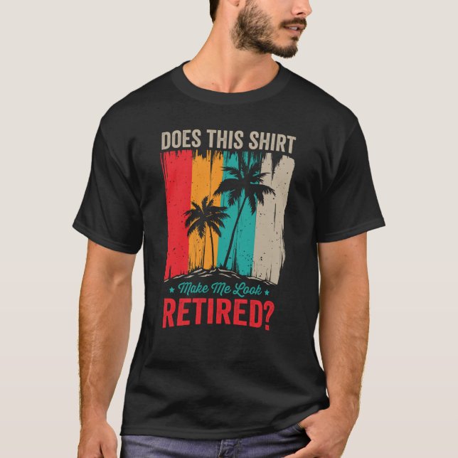 Camiseta Funny retirement t-shirt (Anverso)