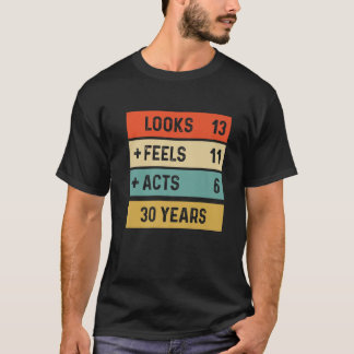 Camiseta Funny Retro 30 Años Nacidos En 1999