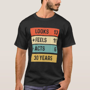 Camiseta Funny Retro 30th Birthday 30 Years Old Born In 199