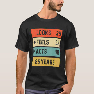 Camiseta Funny Retro 85th Birthday 85 Años Nacido En 1993