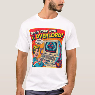 Camiseta Funny Retro AI Tee Entrena A Tu Propio Jefe De Int