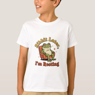 Camiseta Funny Retro Frog Kids Graphic T-Shirt