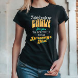 Camiseta Funny Retro Horse Trainer Dressage Show Ecuestres<br><div class="desc">Camiseta ecuestre divertida para un espectáculo de caballos,  un espectáculo de ropa,  el granero o como regalo para un entrenador de caballos.</div>