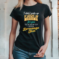 Funny Retro Horse Trainer Dressage Show Ecuestres