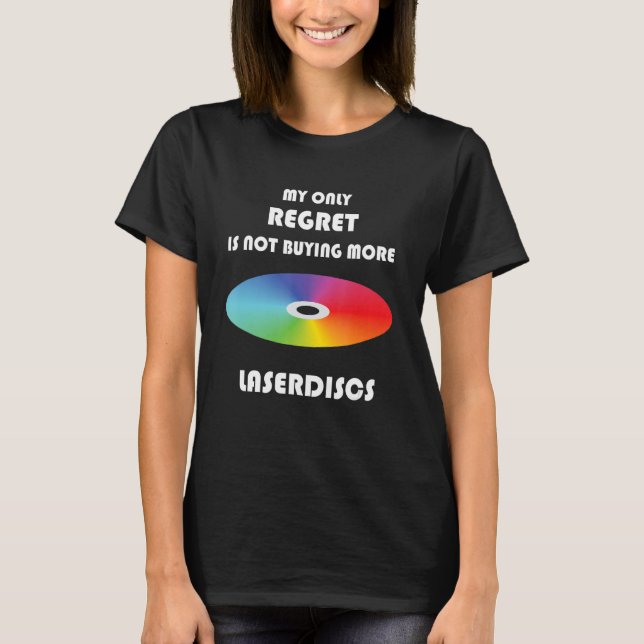 Camiseta Funny Retro Laserdisc 1 (Anverso)