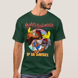 Camiseta Funny Retro Up In Smoke Design