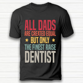 Camiseta Funny Retro Vintage Dentist Dad Retirement Black